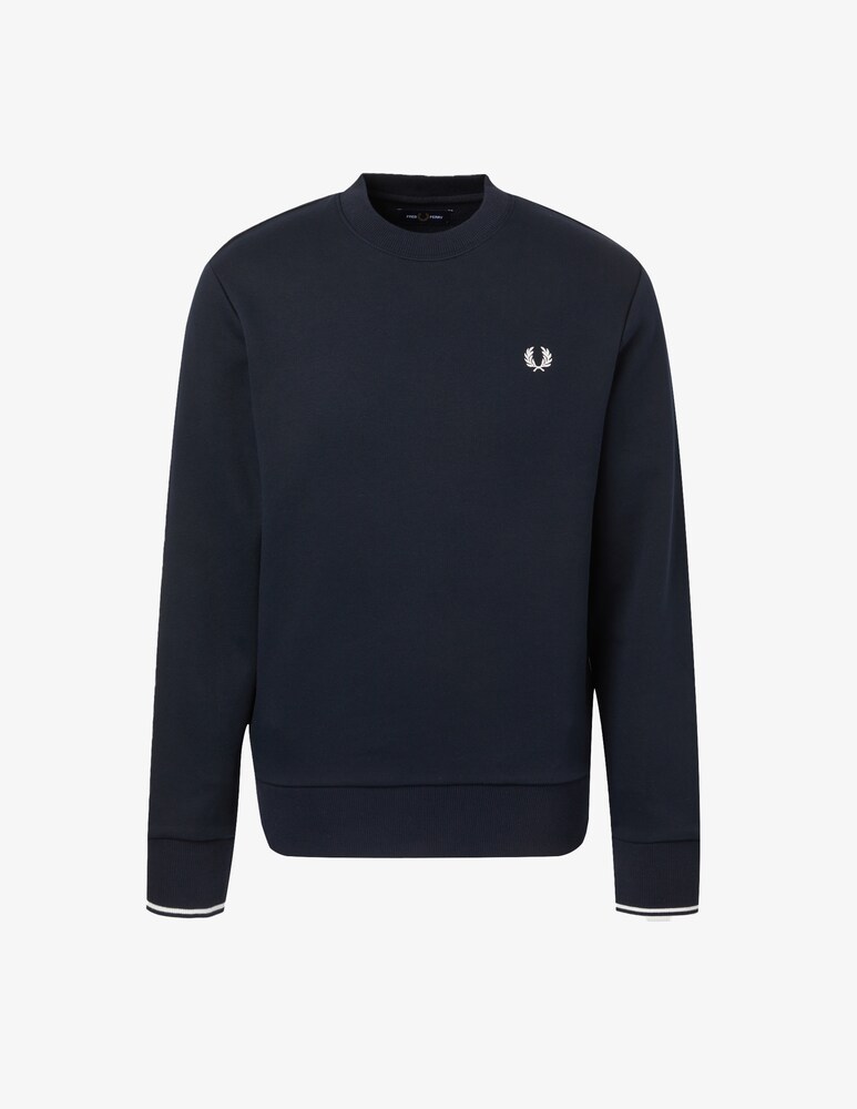 Fred Perry Felpa girocollo basica - blu