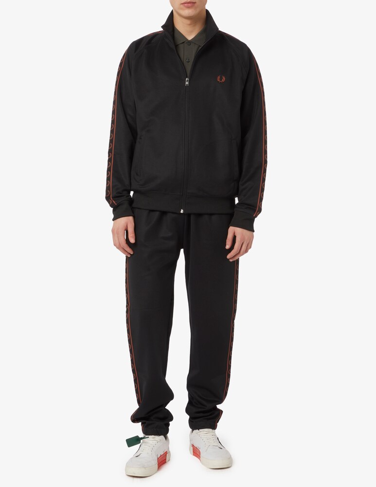 Fred Perry Felpa Zip Tape