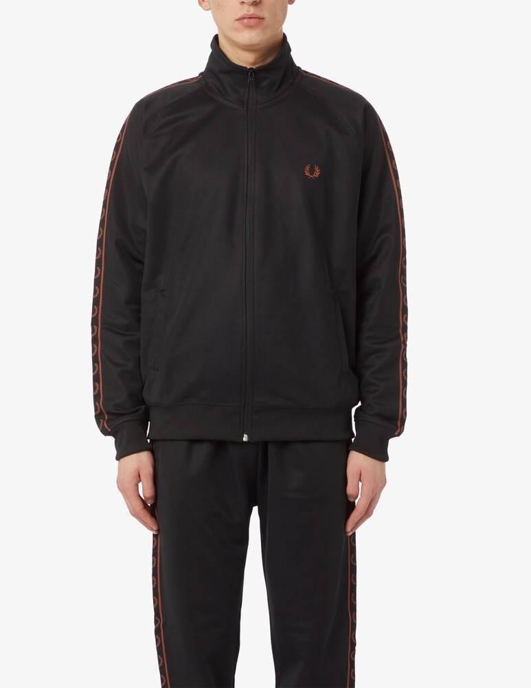 Fred Perry Felpa zip tape