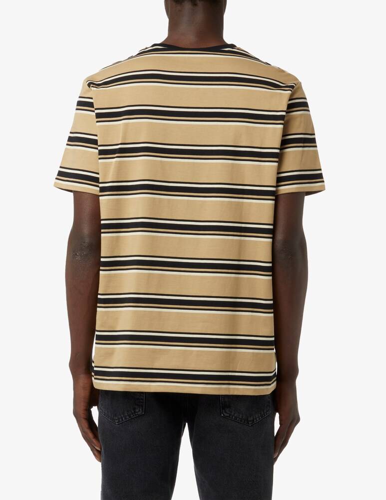 Fred Perry Maglietta A Righe Con Logo