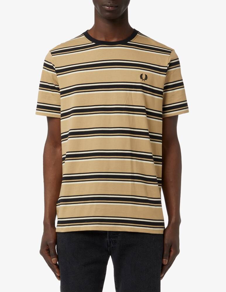 Fred Perry Maglietta a righe con logo