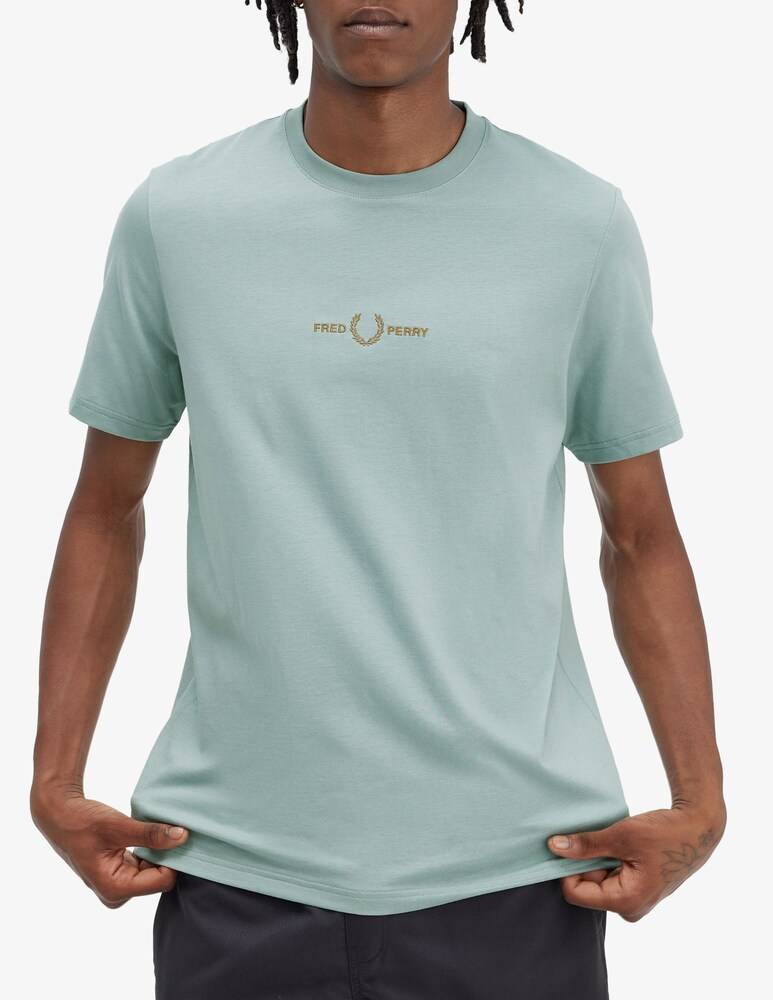 Fred Perry Maglietta Allorino Con Scritta