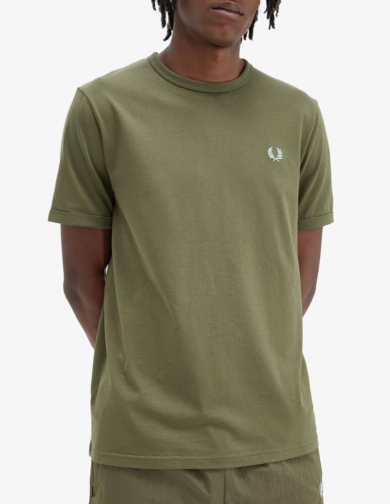 Fred Perry Maglietta Basic Loghino Laterale