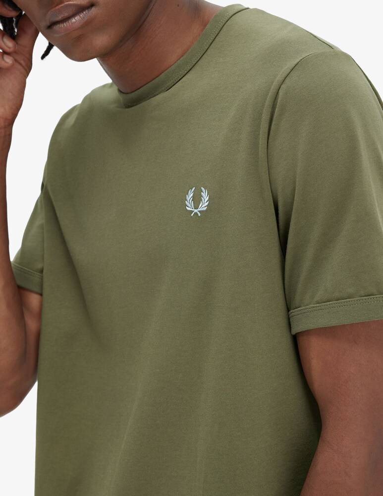 Fred Perry Maglietta Basic Loghino Laterale