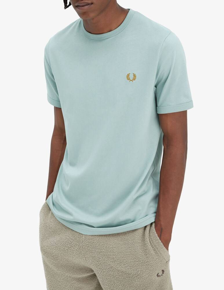 Fred Perry Maglietta Basic Loghino Laterale