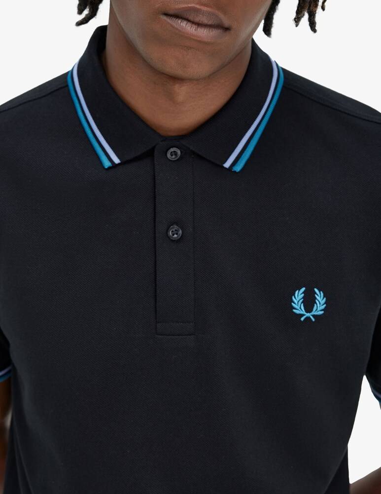 Fred Perry Polo Maniche Corte Profili