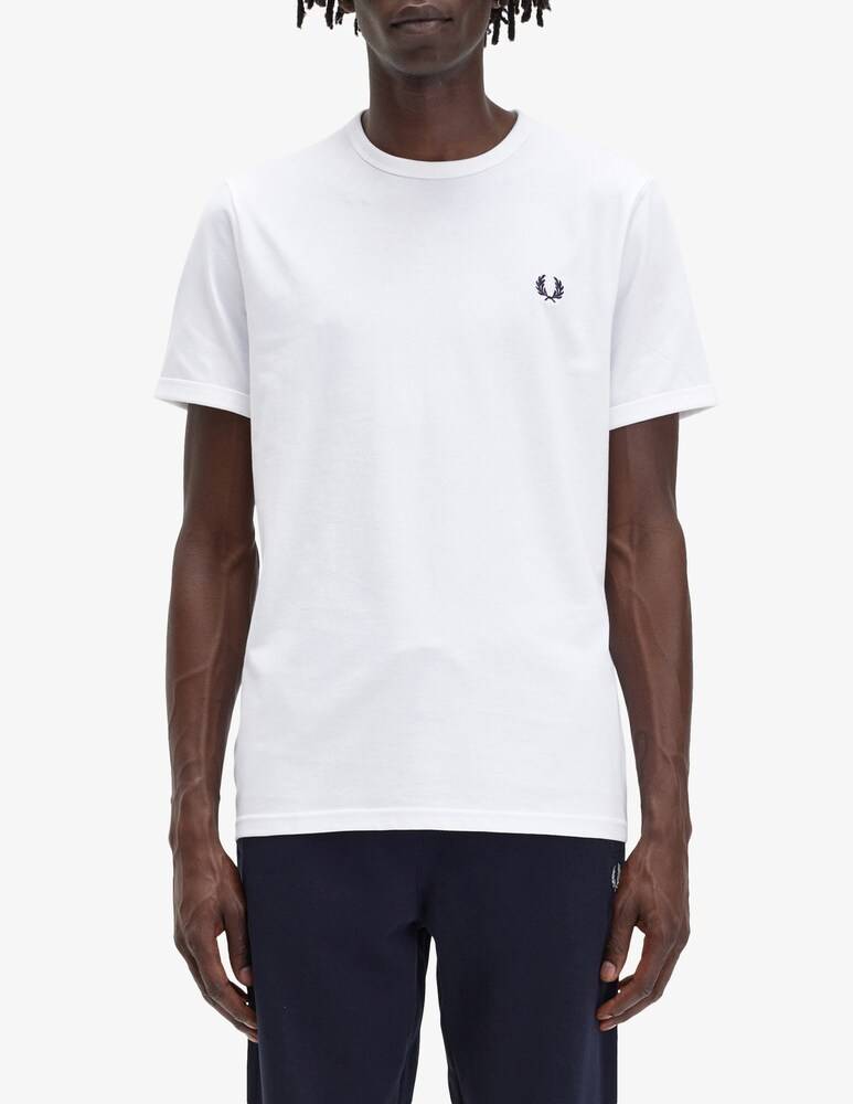 Fred Perry T-shirt logo in cotone