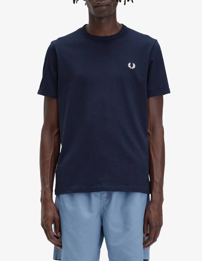 Fred Perry T-shirt logo in cotone