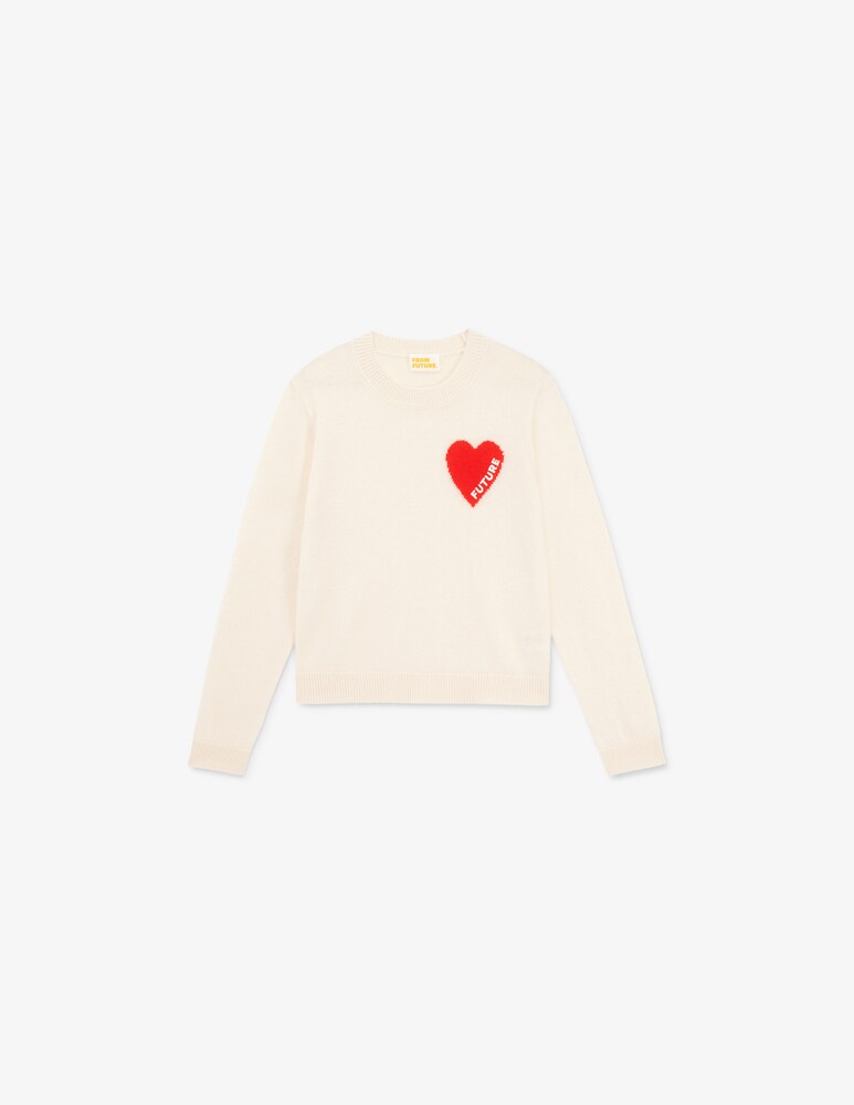 FROM FUTURE Maglione cuore