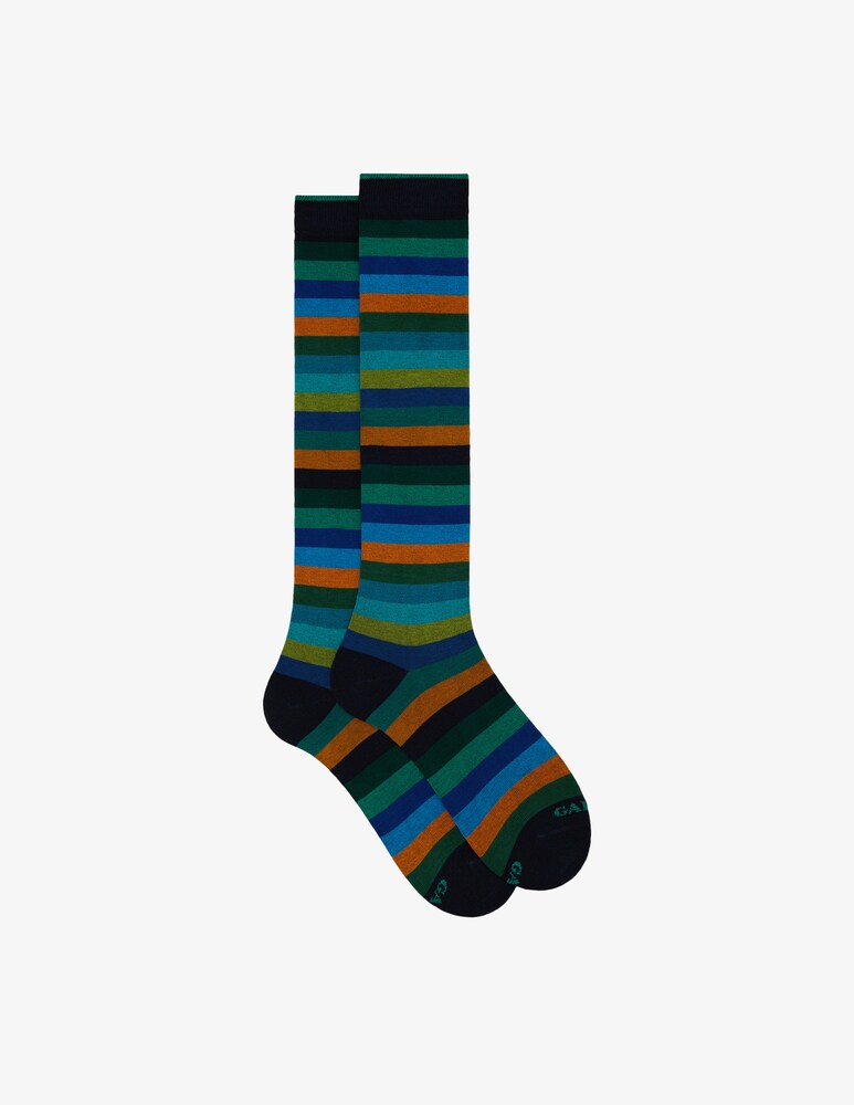 Gallo Calzino long university stripes