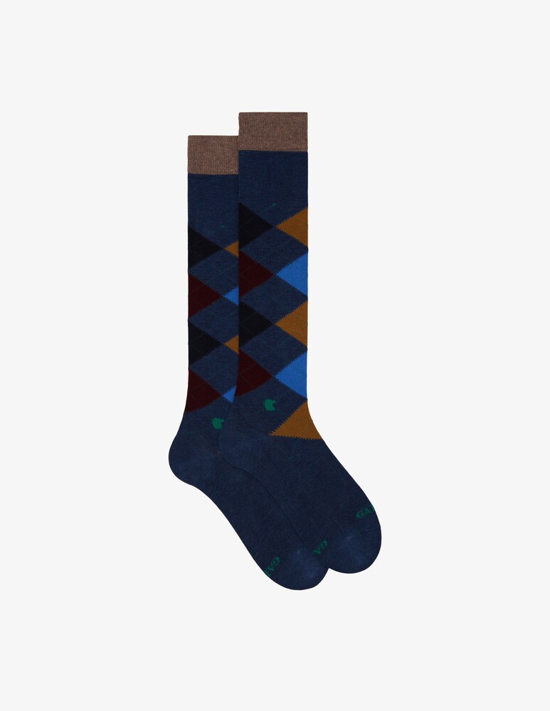 Gallo Calzino lungo fantasia intarsia