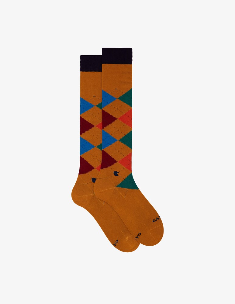 Gallo Calzino lungo fantasia intarsia