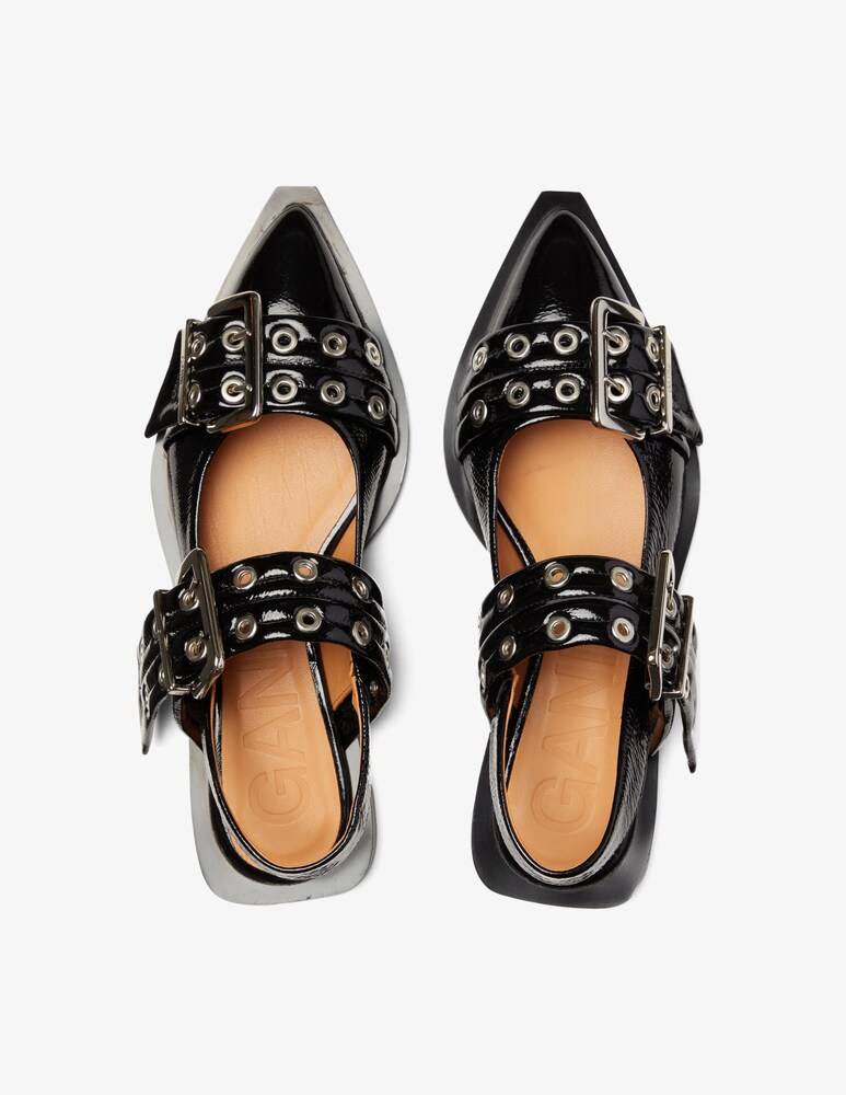 Ganni Ballerina Feminine Buckle