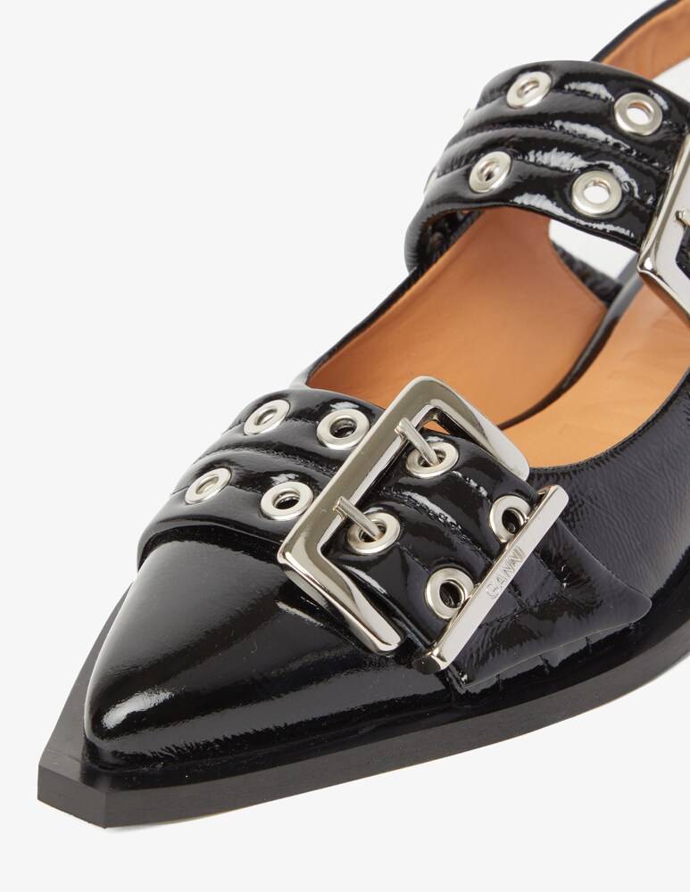 Ganni Ballerina Feminine Buckle