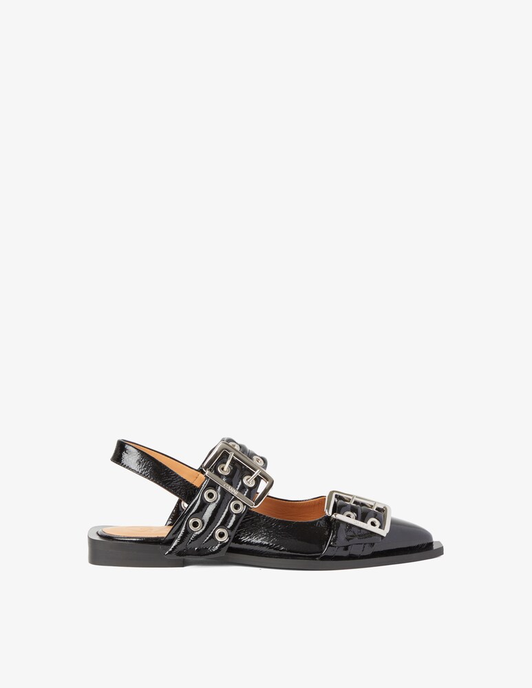 Ganni Ballerina Feminine Buckle