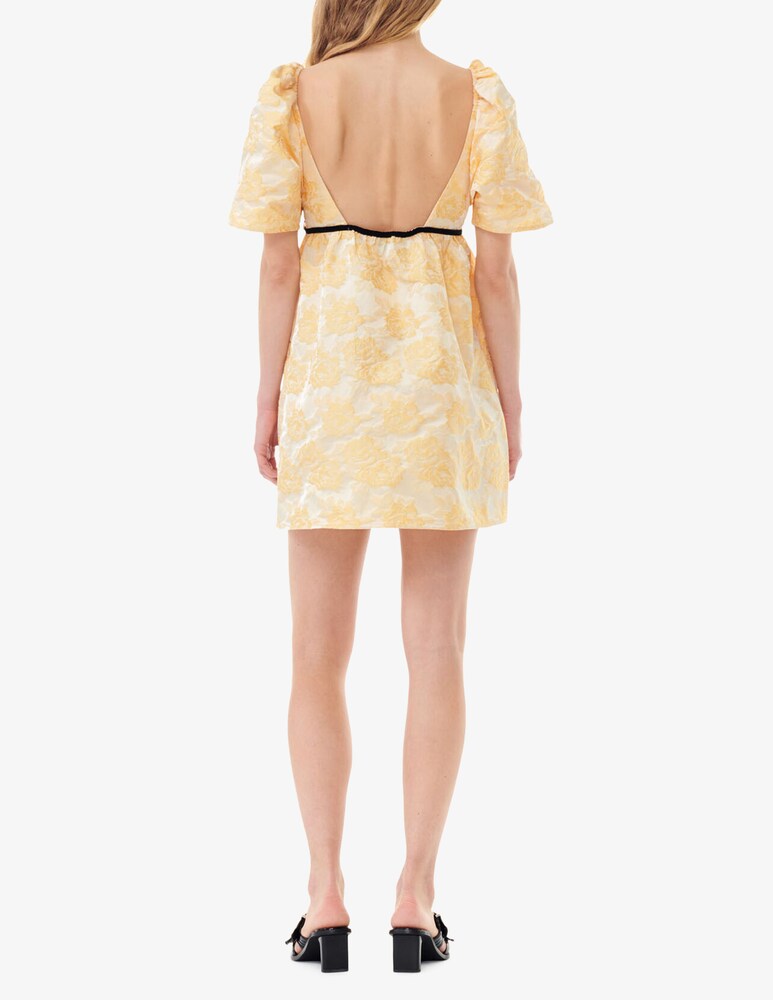 Ganni Miniabito In Jacquard Botanico