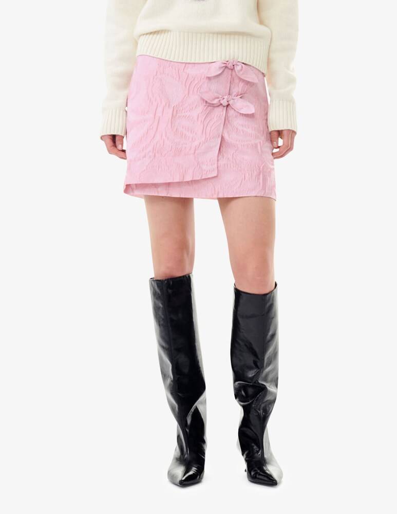 Ganni Minigonna cloqu testurizzata