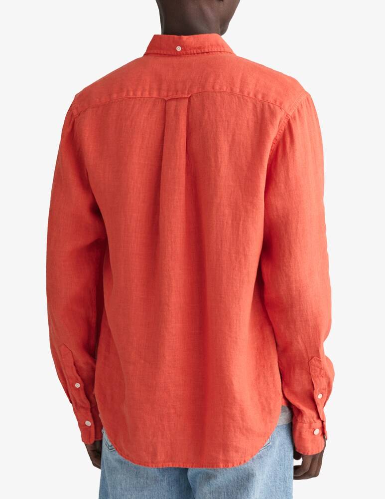 Gant Camicia Lino Tinto Capo