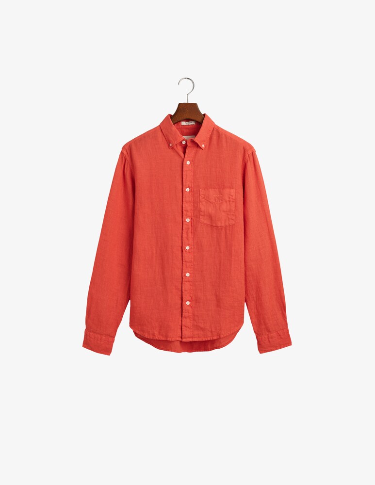 Gant Camicia Lino Tinto Capo