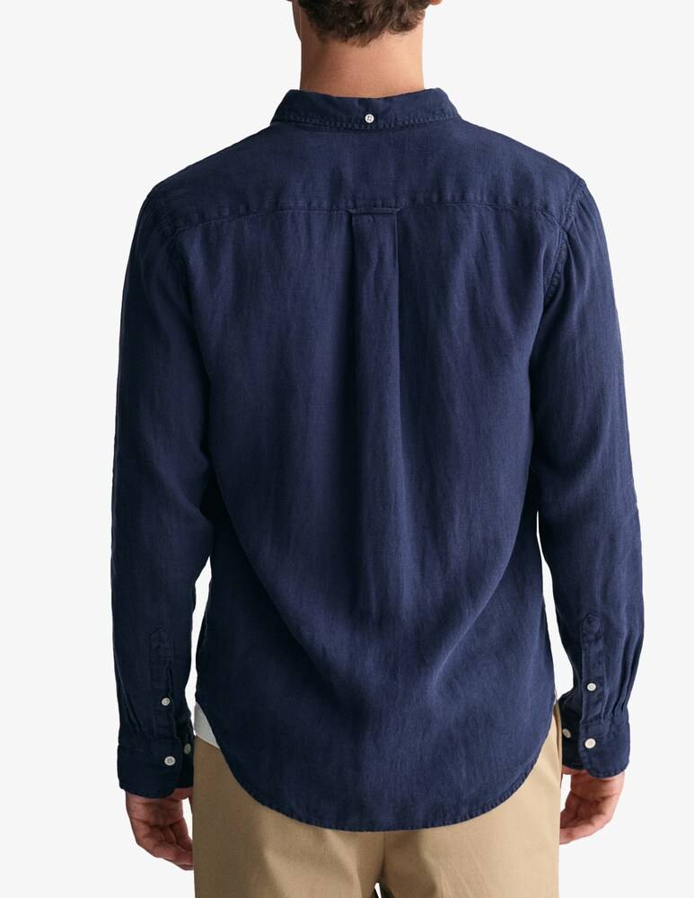 Gant Camicia Lino Tinto Capo