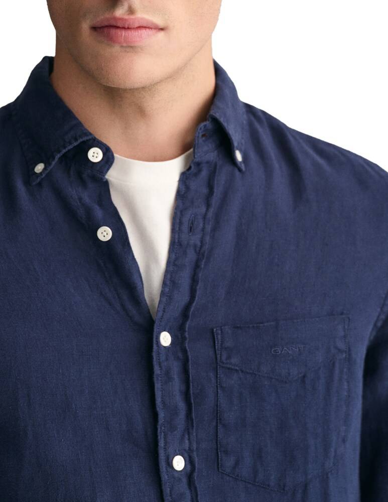 Gant Camicia Lino Tinto Capo