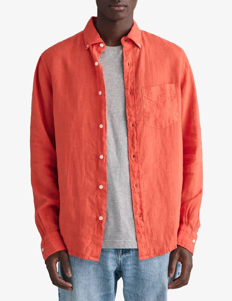Gant Camicia lino tinto capo