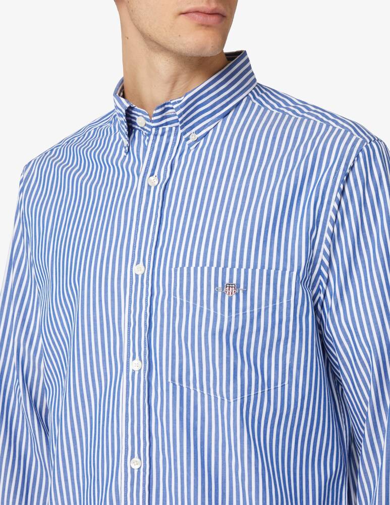 Gant Camicia Poplin A Righe