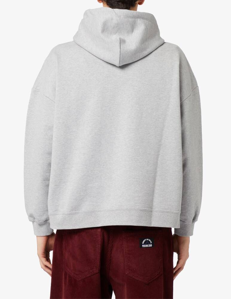 GCDS Felpa Con Cappuccio Logo Loose