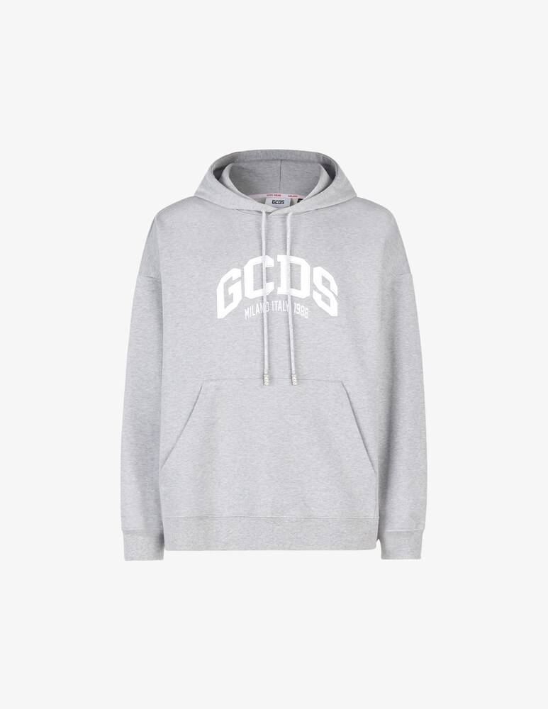 GCDS Felpa In Cotone Con Logo