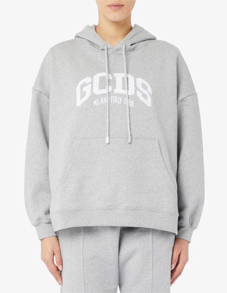 GCDS Felpa in cotone con logo