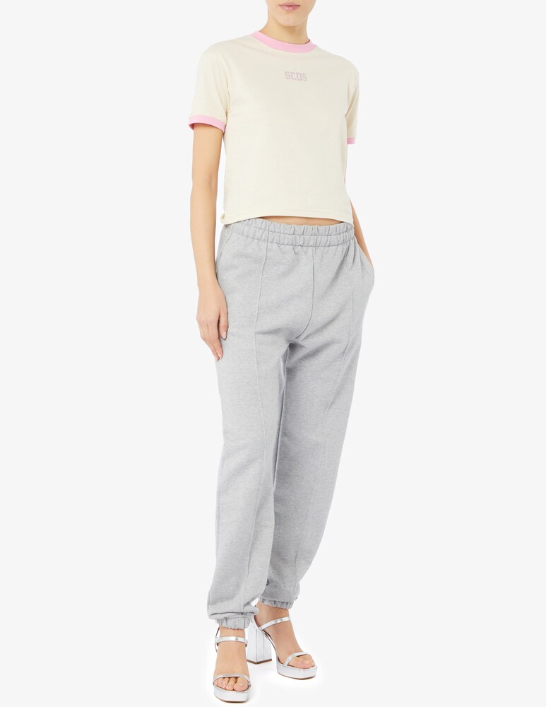 GCDS Pantaloni In Cotone Con Logo