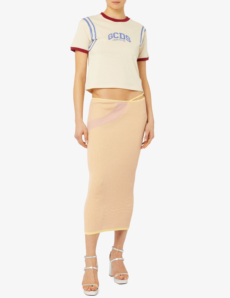 GCDS T-shirt Con Logo