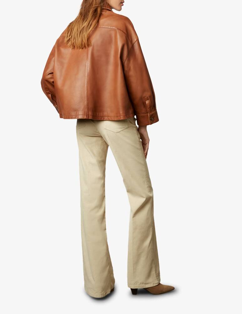 Gerard Darel Giacca In Pelle Jocya