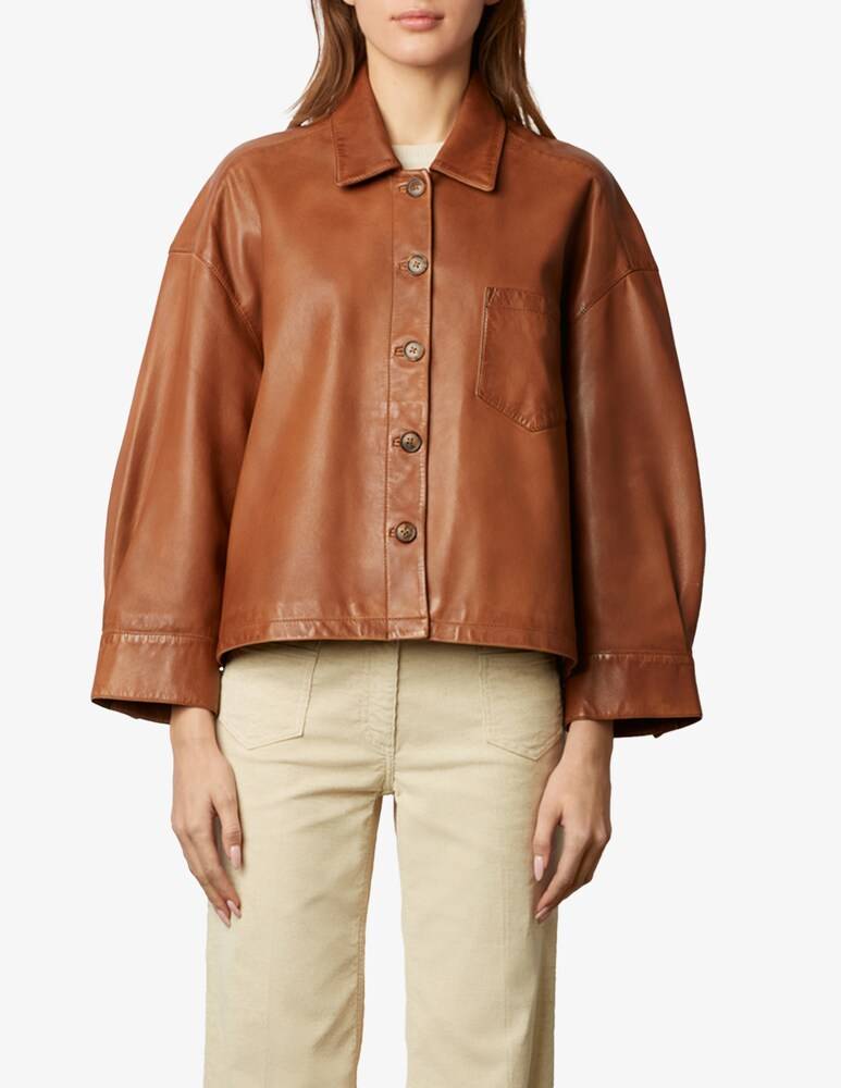Gerard Darel Giacca in pelle Jocya