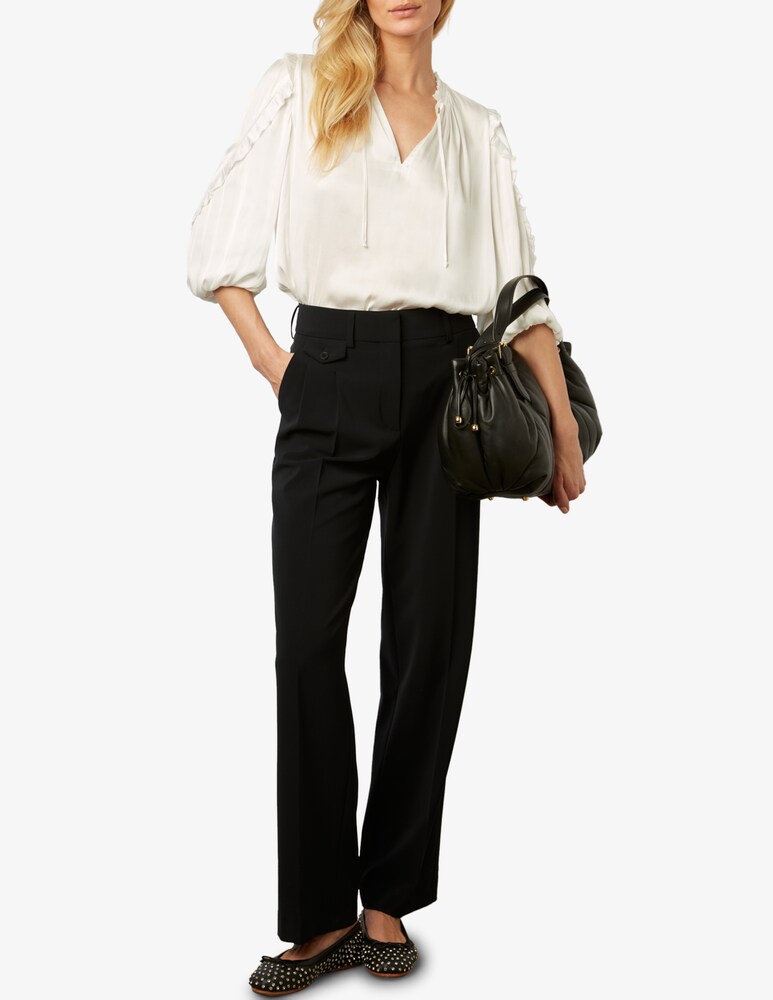 Gerard Darel Pantaloni A Gamba Dritta Carmelita