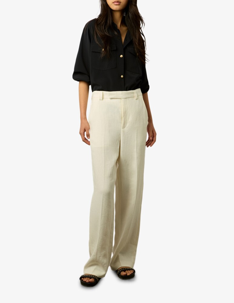 Gerard Darel Pantaloni A Gamba Dritta Cyndelle