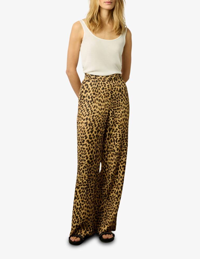 Gerard Darel Pantaloni A Gamba Larga Cybell
