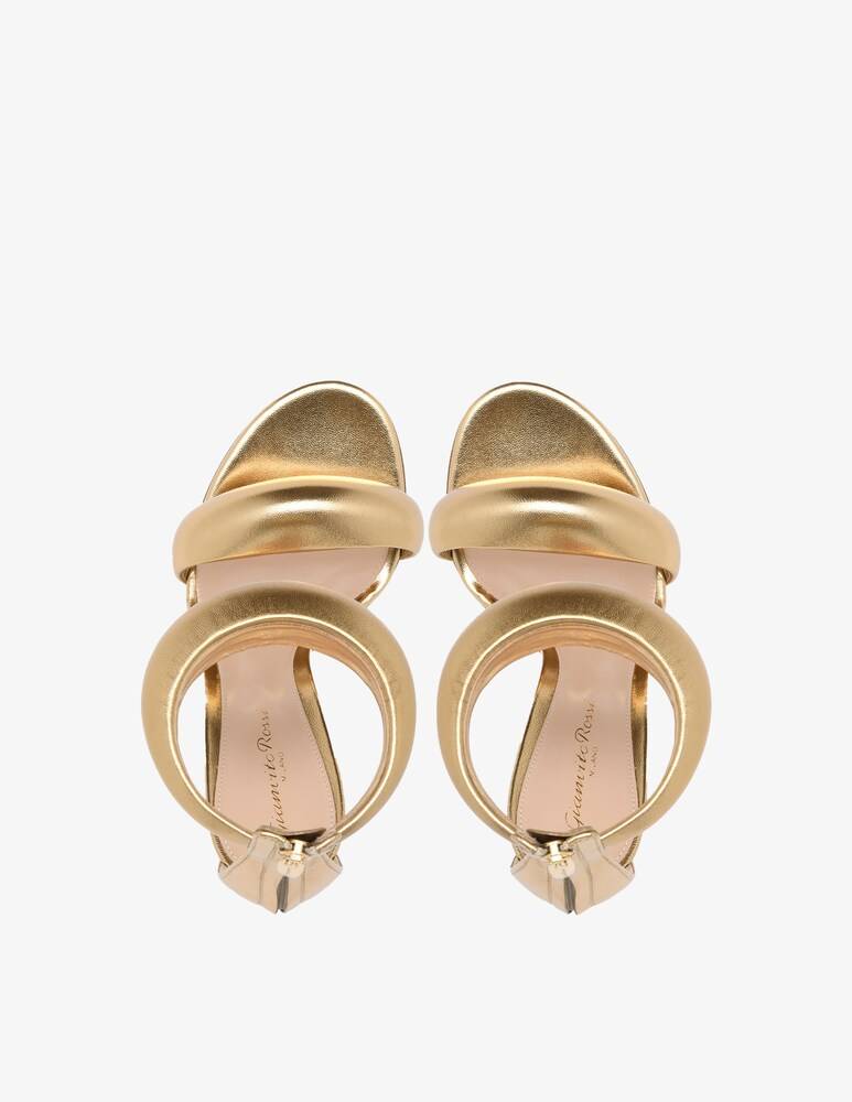 Gianvito Rossi Sandali Con Tacco Bijoux - Oro