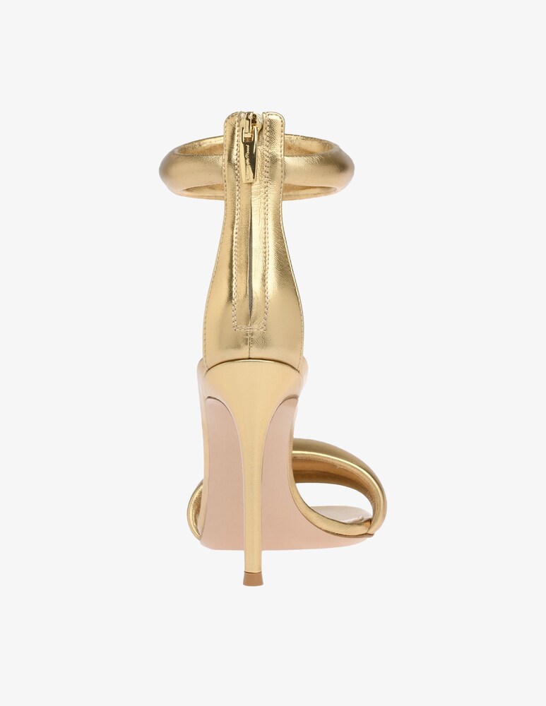 Gianvito Rossi Sandali Con Tacco Bijoux - Oro