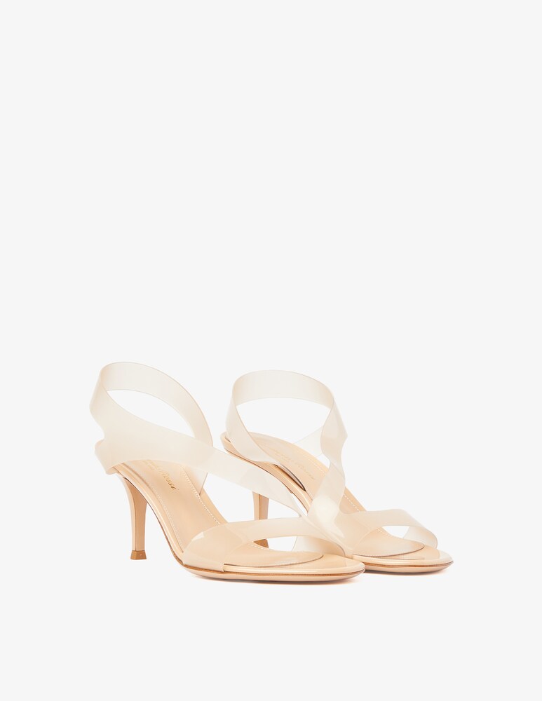 Gianvito Rossi Sandali Con Tacco Metropolis 70 - Beige