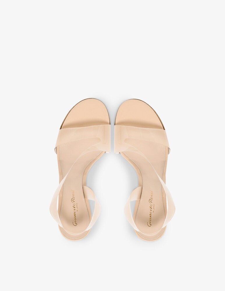 Gianvito Rossi Sandali Con Tacco Metropolis 70 - Beige