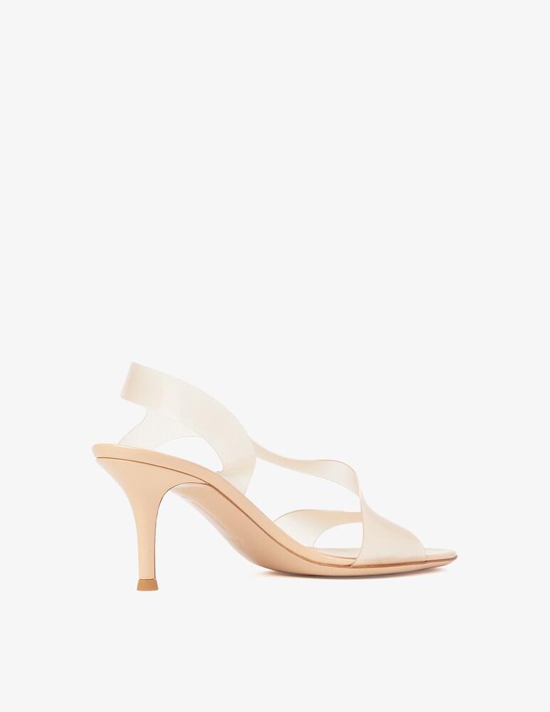 Gianvito Rossi Sandali Con Tacco Metropolis 70 - Beige
