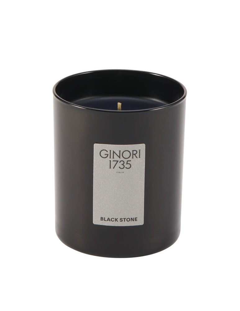 Ginori 1735 Black Stone Refill Candela Profumata - Nero