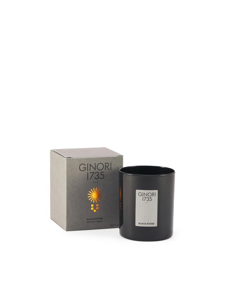 Ginori 1735 Black Stone Refill Candela Profumata - Nero