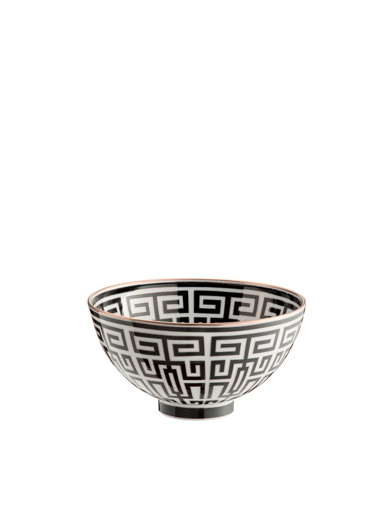 Ginori 1735 Coppa Gio Ponti Labirinto Nero - Nero