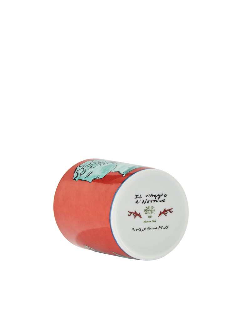 Ginori 1735 Mug Coral Red - Rosso