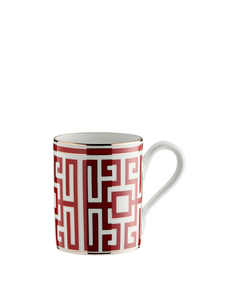 Ginori 1735 Mug Labirinto Scarlatto - Rosso
