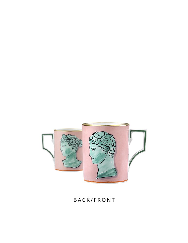 Ginori 1735 Mug Pink - Rosa