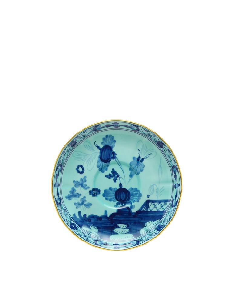 Ginori 1735 Piatto Caffè Oriente Italiano Iris - Blu