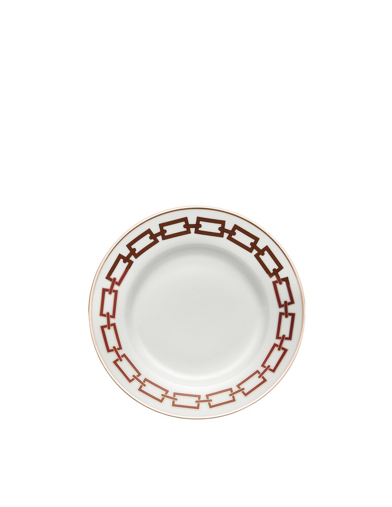 Ginori 1735 Piatto Dessert Catene Scarlatto - Rosso